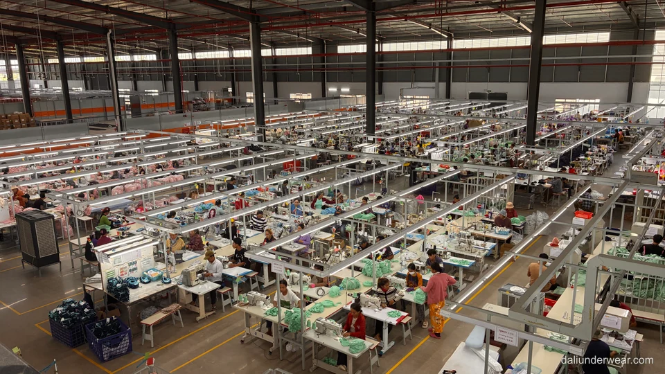 Workshop at DALI’s new Cambodia campus during trial production